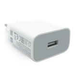 Xiaomi Cargador de enchufe de carga rápida - Adaptador de cargador de pared de carga rápida 3.0 de 3 A, blanco