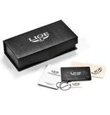 Lige Quartz Movement Men - Anologian Luxury Watch for Men Czarno-niebieski