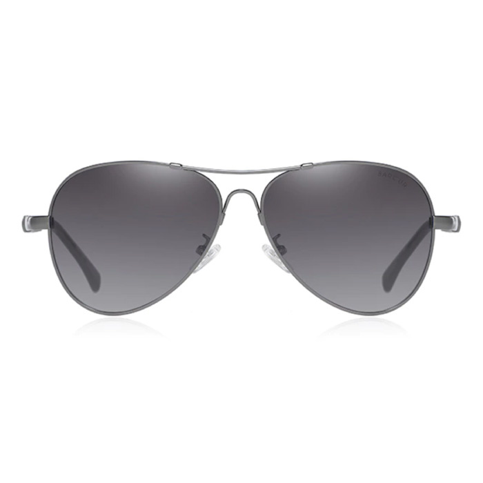 Gafas de Sol Vintage Para Hombre Lentes Polarizadas Moda de Piloto Espejo  UV400