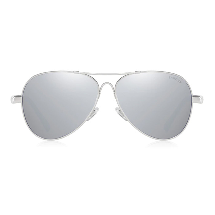 Gafas De Sol Aviador Hombre Mujer Sunglasses Uv400 Espejo Marron