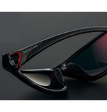 ZXWLYXGX Occhiali da sole sportivi - UV400 e filtro polarizzato per uomo e donna - giallo