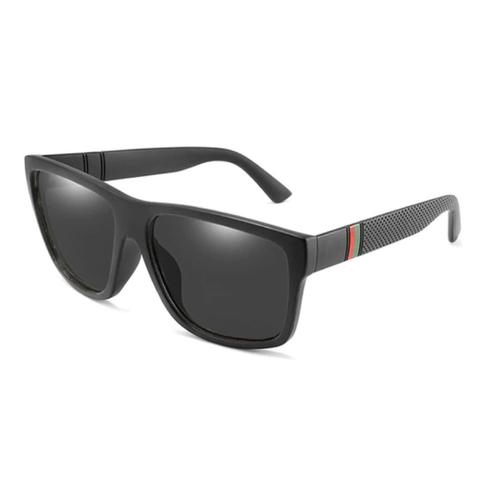 Gafas de sol vintage - UV400 y filtro polarizado para hombre y mujer - Negro