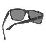 RUISIMO Vintage Okulary przeciwsłoneczne - UV400 i filtr polaryzacyjny dla mężczyzn i kobiet - czarne