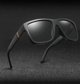 RUISIMO Vintage Sonnenbrille - UV400 und Polarisationsfilter für Männer und Frauen - Schwarz