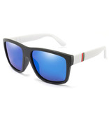 RUISIMO Gafas de sol vintage - UV400 y filtro polarizado para hombre y mujer - Azul
