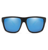 RUISIMO Occhiali da sole vintage - UV400 e filtro polarizzato per uomo e donna - blu