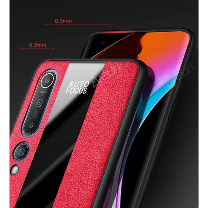 Aveuri Housse en cuir Xiaomi Redmi K30 Pro - Housse magnétique Cas TPU Vert + Béquille