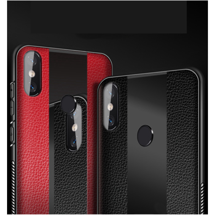 Aveuri Funda de cuero Xiaomi Redmi 7 - Funda magnética Cas TPU Verde + Pata de cabra