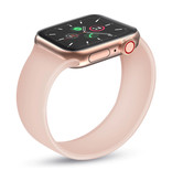 Stuff Certified® Bracelet en silicone pour iWatch 38 mm / 40 mm (très petit) - Bracelet Bracelet Bracelet Bracelet Rose