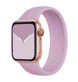 Stuff Certified® Cinturino in silicone per iWatch 38 mm / 40 mm (grande) - Cinturino cinturino cinturino cinturino viola