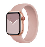 Stuff Certified® Cinturino in silicone per iWatch 38 mm / 40 mm (grande) - Cinturino cinturino cinturino cinturino rosa