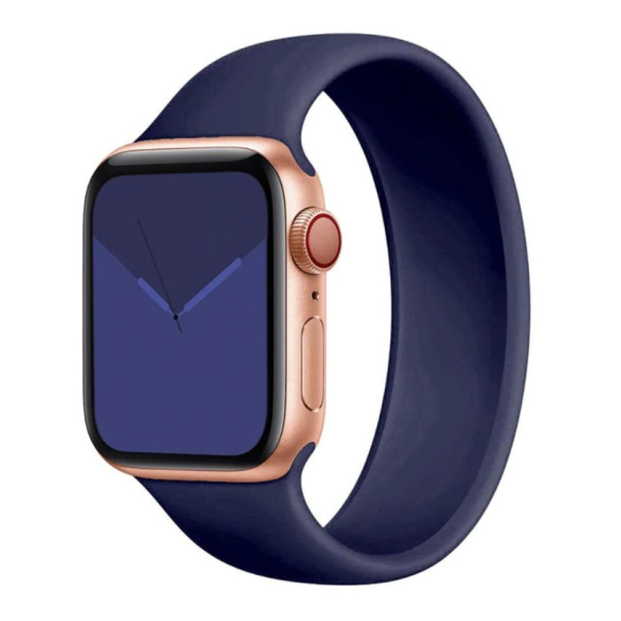 Silikonarmband für iWatch 38mm / 40mm (Mittel) - Armband Armband Armband Armband Blau