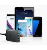 ANKER 5-Port Wandladegerät - PowerIQ Wallcharger AC Home Ladegerät Steckeradapter Schwarz