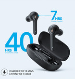 ANKER Bezprzewodowe słuchawki Soundcore Life P2 ze sterowaniem dotykowym - TWS Słuchawki bezprzewodowe Bluetooth 5.0 Słuchawki douszne Czarne