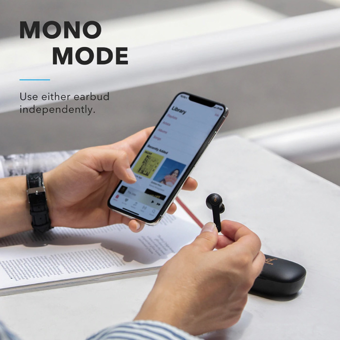 ANKER Écouteurs sans fil Soundcore Life P2 avec contrôle tactile - TWS Bluetooth 5.0 Écouteurs sans fil Écouteurs Écouteurs Noir