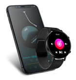 Sanlepus Reloj inteligente con correa adicional - Malla de acero inoxidable / Reloj de seguimiento de actividad deportiva de silicona con Android - Plata