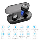 Brightside Wireless Earphones - Smart Touch Control TWS Earbuds Bluetooth 5.0 Wireless Buds Earphone Black