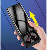 Stuff Certified® Auriculares inalámbricos con estuche de carga Powerbank 10,000mAh - True Touch Control TWS Bluetooth 5.0 Auriculares Auriculares Auriculares