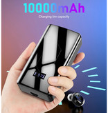 Stuff Certified® Bezprzewodowe słuchawki z etui ładującym Powerbank 10000 mAh - Sterowanie True Touch TWS Słuchawki douszne Bluetooth 5.0 Słuchawki Słuchawki douszne