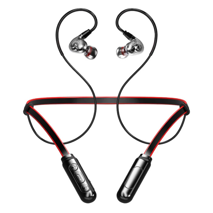 X9 Auriculares Bluetooth 5.0 con banda para el cuello Auriculares iOS / Android Auriculares Ecouteur Clear Sound Negro