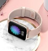 Sanlepus 2021 EKG Smartwatch - Silikonband Fitness Sport Activity Tracker Uhr Android - Pink