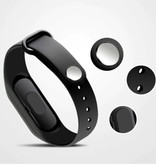 Sailwind Bracelet de montre numérique - Bracelet en silicone Écran LED Sport Fitness - Noir