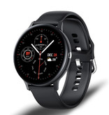 Lige Sport Smartwatch - Reloj de seguimiento de actividad física con correa de silicona Android - Negro