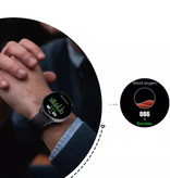 Lige Sport Smartwatch - Silicoon Bandje Fitness Activity Tracker Horloge Android - Roze