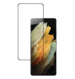 Stuff Certified® Protecteur d'écran Samsung Galaxy S21 Ultra Full Cover Film de verre trempé 9D Lunettes en verre trempé