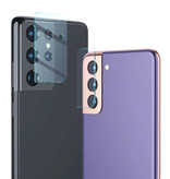Stuff Certified® 3er-Pack Samsung Galaxy S21 Kameraobjektivabdeckung aus gehärtetem Glas - Stoßfester Gehäuseschutz
