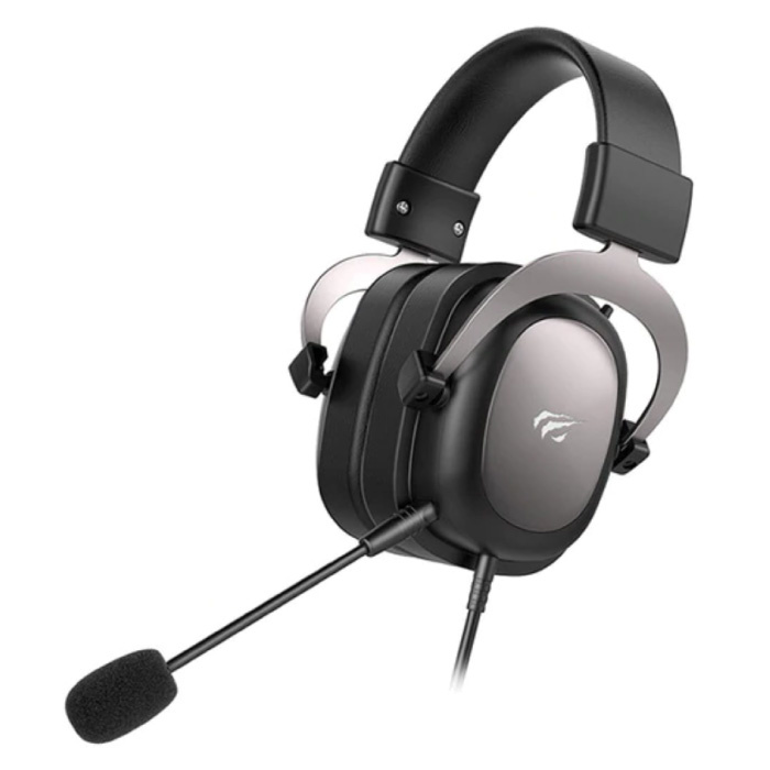 HAVIT Bezprzewodowe słuchawki do gier z mikrofonem dookólnym - do PS4 / PS5 - Słuchawki do zestawu słuchawkowego z mikrofonem czarne