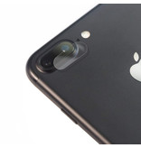 Stuff Certified® Paquete de 3 fundas para lentes de cámara de vidrio templado para iPhone 8 Plus - Funda protectora a prueba de golpes