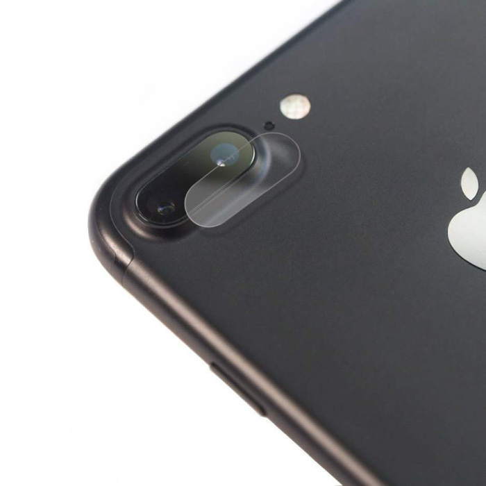 Confezione da 3 copriobiettivo per fotocamera in vetro temperato per iPhone 7 Plus - Custodia antiurto