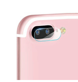 Stuff Certified® Paquete de 3 fundas para lentes de cámara de vidrio templado para iPhone 7 Plus - Funda protectora a prueba de golpes