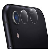 Stuff Certified® Paquete de 3 fundas para lentes de cámara de vidrio templado para iPhone XR - Funda protectora a prueba de golpes