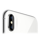 Stuff Certified® 3er-Pack iPhone X Kameraobjektivabdeckung aus gehärtetem Glas - stoßfester Gehäuseschutz