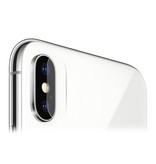 Stuff Certified® Couvre-objectif pour appareil photo en verre trempé pour iPhone X, paquet de 3 - Protection antichoc