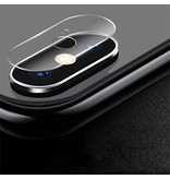 Stuff Certified® Couvre-objectif en verre trempé pour iPhone XS Max, paquet de 3 - Protection antichoc