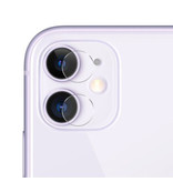 Stuff Certified® Confezione da 3 copriobiettivo per fotocamera in vetro temperato per iPhone 11 - Protezione custodia antiurto