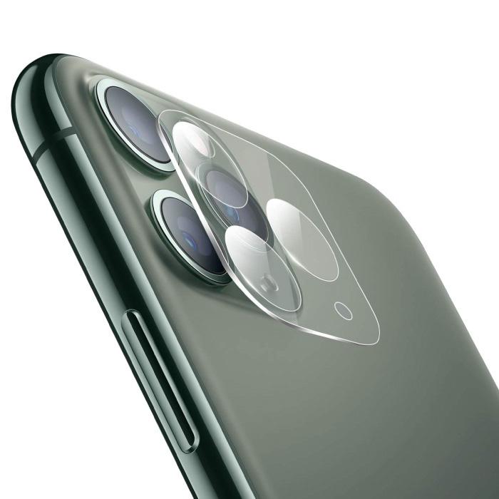 3-pakowy pokrowiec na obiektyw ze szkła hartowanego do iPhone'a 11 Pro - obudowa odporna na wstrząsy