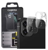 Stuff Certified® 3-pakowy pokrowiec na obiektyw ze szkła hartowanego do iPhone'a 12 Pro Max - obudowa odporna na wstrząsy