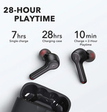 ANKER Bezprzewodowe słuchawki Soundcore Liberty Air 2 ze sterowaniem dotykowym - TWS Bluetooth 5.0 Wireless Buds Słuchawki Słuchawki douszne Czarne