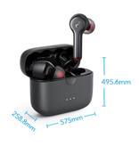 ANKER Bezprzewodowe słuchawki Soundcore Liberty Air 2 ze sterowaniem dotykowym - TWS Bluetooth 5.0 Wireless Buds Słuchawki Słuchawki douszne Czarne