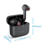 ANKER Soundcore Liberty Air 2 Drahtlose Ohrhörer mit Touch-Steuerung - TWS Bluetooth 5.0 Drahtlose Knospen Ohrhörer Ohrhörer Ohrhörer Schwarz