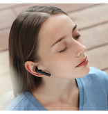 Baseus Auriculares inalámbricos Encok W05 - Carga inalámbrica Qi - True Touch Control TWS Bluetooth 5.0 Auriculares Auriculares Auriculares Negro