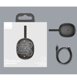 Baseus Écouteurs sans fil Encok W05 - Chargement sans fil Qi - True Touch Control TWS Bluetooth 5.0 Écouteurs Écouteurs Écouteurs Noir