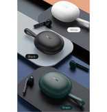 Baseus Bezprzewodowe słuchawki W05 - Bezprzewodowe ładowanie Qi - True Touch Control Słuchawki TWS Bluetooth 5.0 Słuchawki douszne Zielone