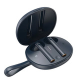 Baseus W05 Draadloze Oortjes - Qi Draadloos Opladen - True Touch Control TWS Bluetooth 5.0 Earphones Earbuds Oortelefoon Blauw