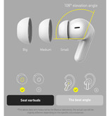 Baseus Auriculares inalámbricos S1 - ANC True Touch Control TWS Bluetooth 5.0 Auriculares Auriculares Auriculares Negro