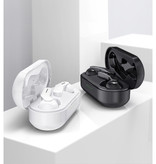 Awei Bezprzewodowe słuchawki T10C - Bezprzewodowe ładowanie Qi - Sterowanie True Touch TWS Słuchawki Bluetooth 5.0 Słuchawki douszne Czarne